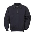 Elbeco Elbeco ELB-3732-L Shield Job Twill Collar Shirt; Navy - Large ELB-3732-L